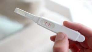 Pregnancy test at home