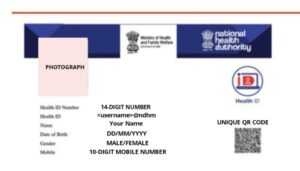 PM Modi Health ID Card 2021 In Hindi